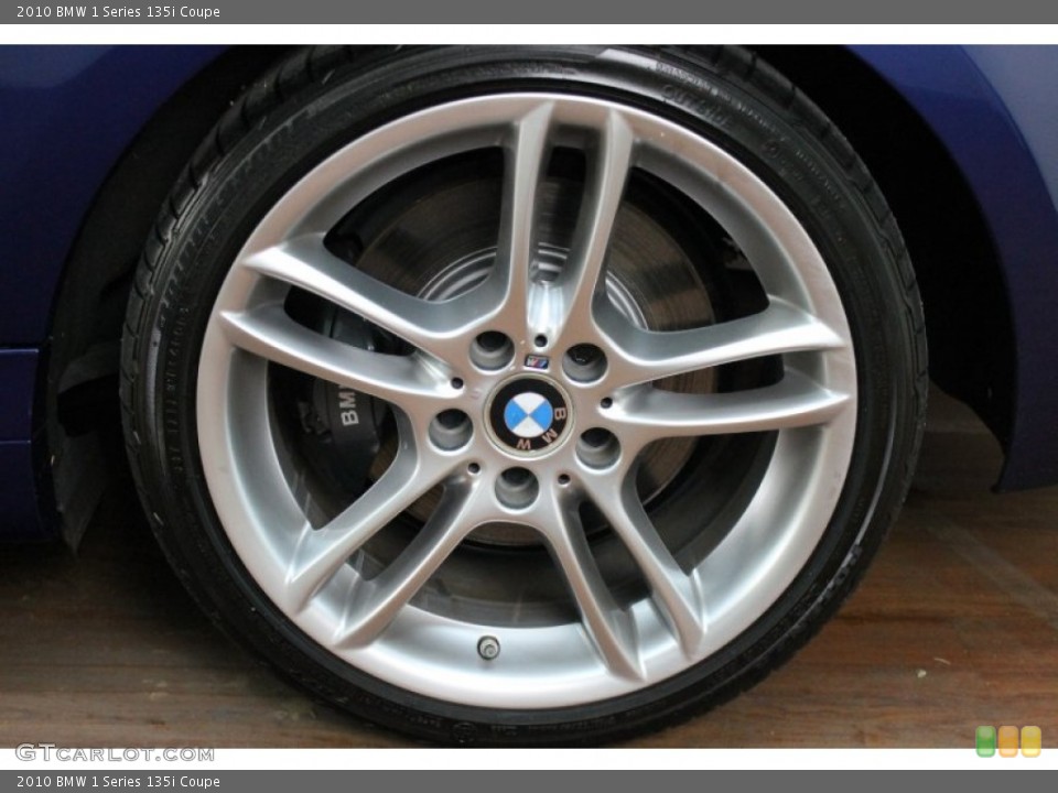 2010 BMW 1 Series 135i Coupe Wheel and Tire Photo #76447313
