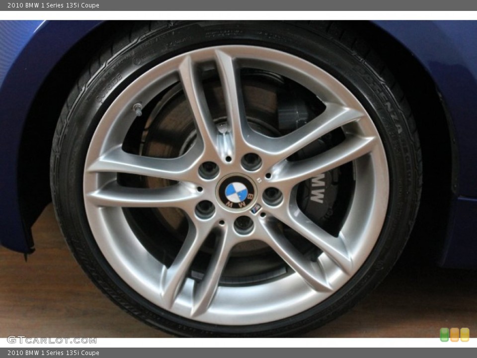 2010 BMW 1 Series 135i Coupe Wheel and Tire Photo #76447319