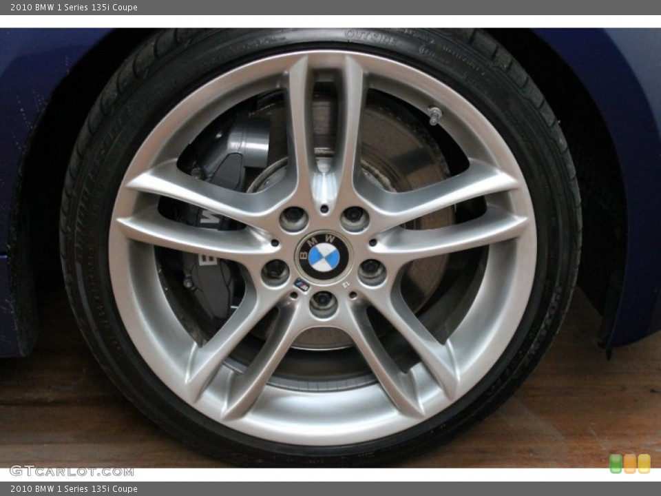 2010 BMW 1 Series 135i Coupe Wheel and Tire Photo #76447340
