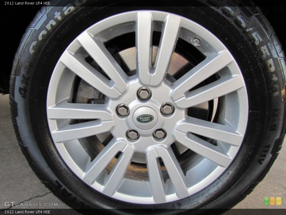 2012 Land Rover LR4 HSE Wheel and Tire Photo #76448981