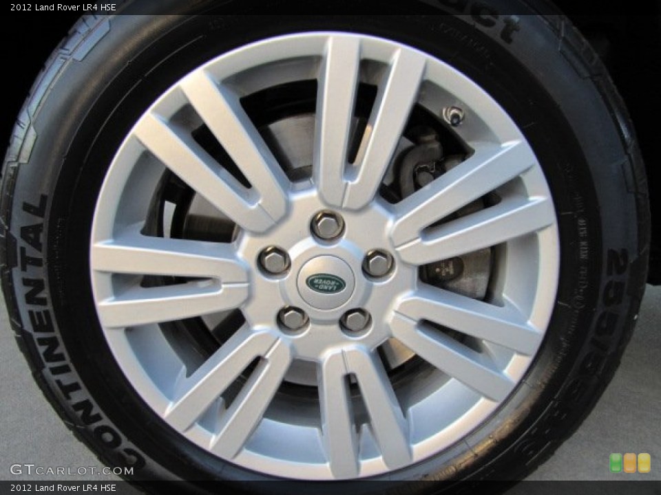 2012 Land Rover LR4 HSE Wheel and Tire Photo #76449008