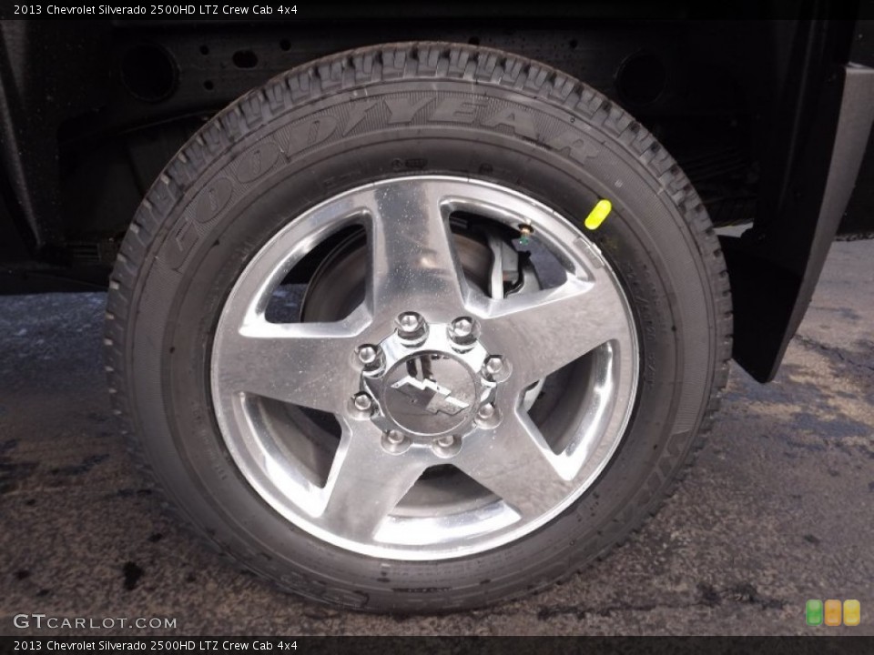 2013 Chevrolet Silverado 2500HD LTZ Crew Cab 4x4 Wheel and Tire Photo #76451869