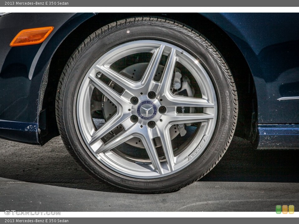 2013 Mercedes-Benz E 350 Sedan Wheel and Tire Photo #76453899