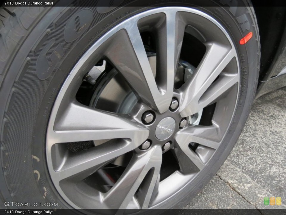 2013 Dodge Durango Rallye Wheel and Tire Photo #76467721
