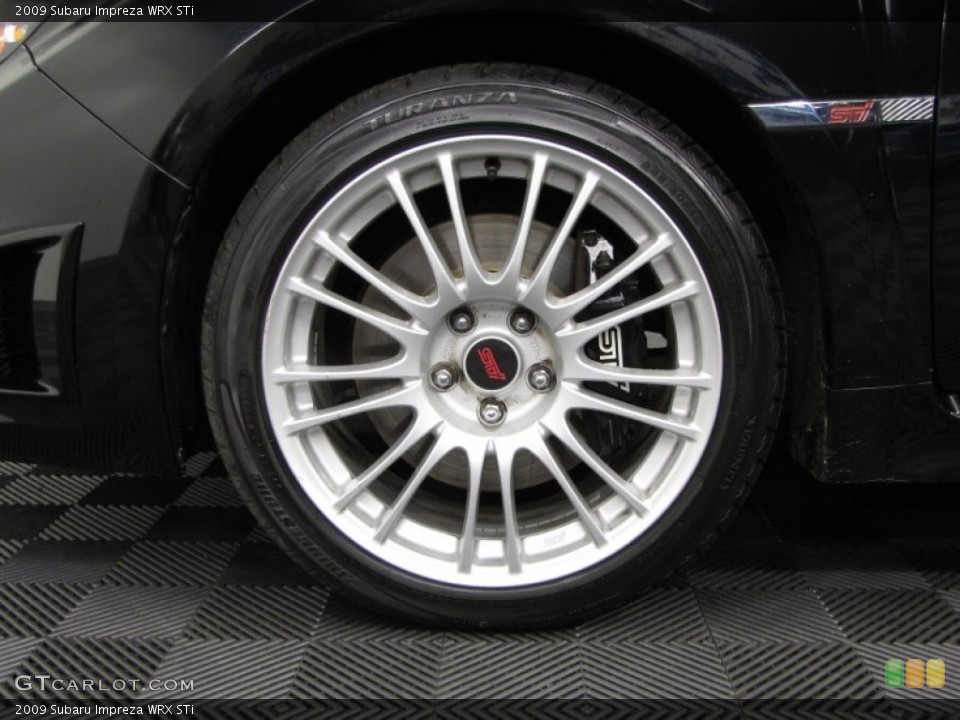 2009 Subaru Impreza WRX STi Wheel and Tire Photo #76467728