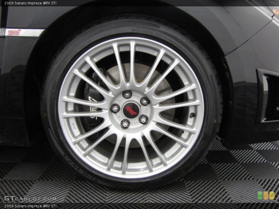 2009 Subaru Impreza WRX STi Wheel and Tire Photo #76467737