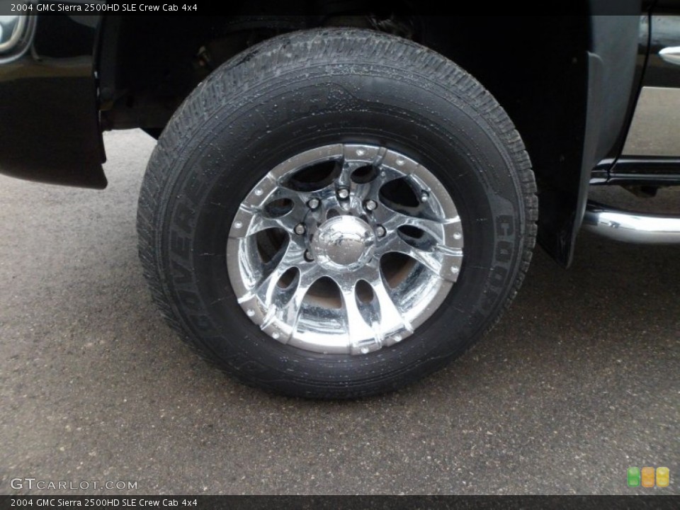 2004 GMC Sierra 2500HD Custom Wheel and Tire Photo #76467908