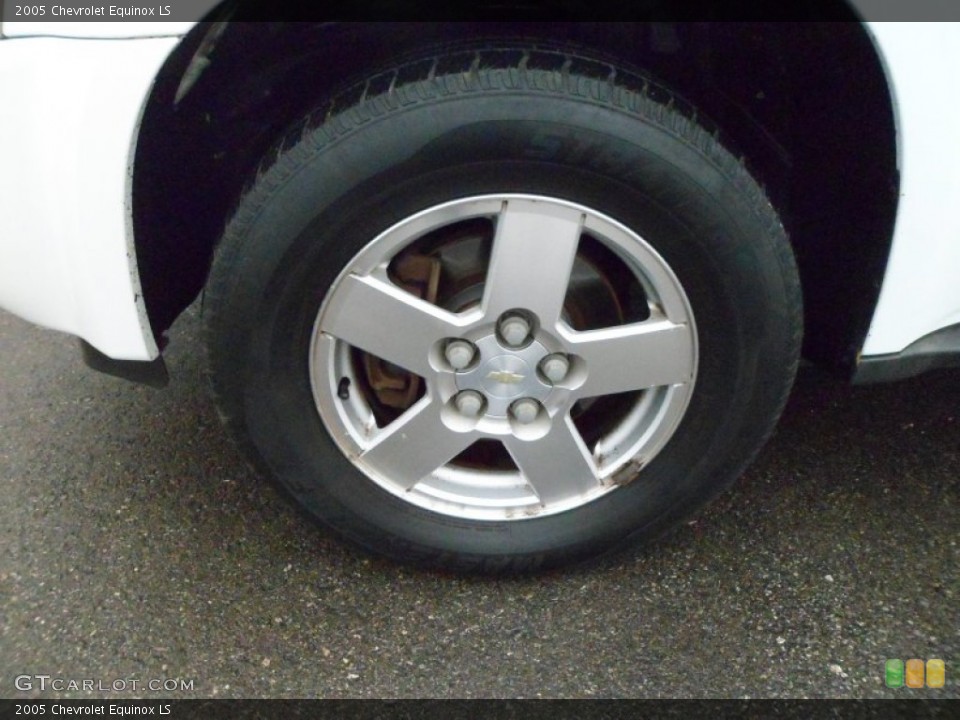 2005 Chevrolet Equinox LS Wheel and Tire Photo #76468387
