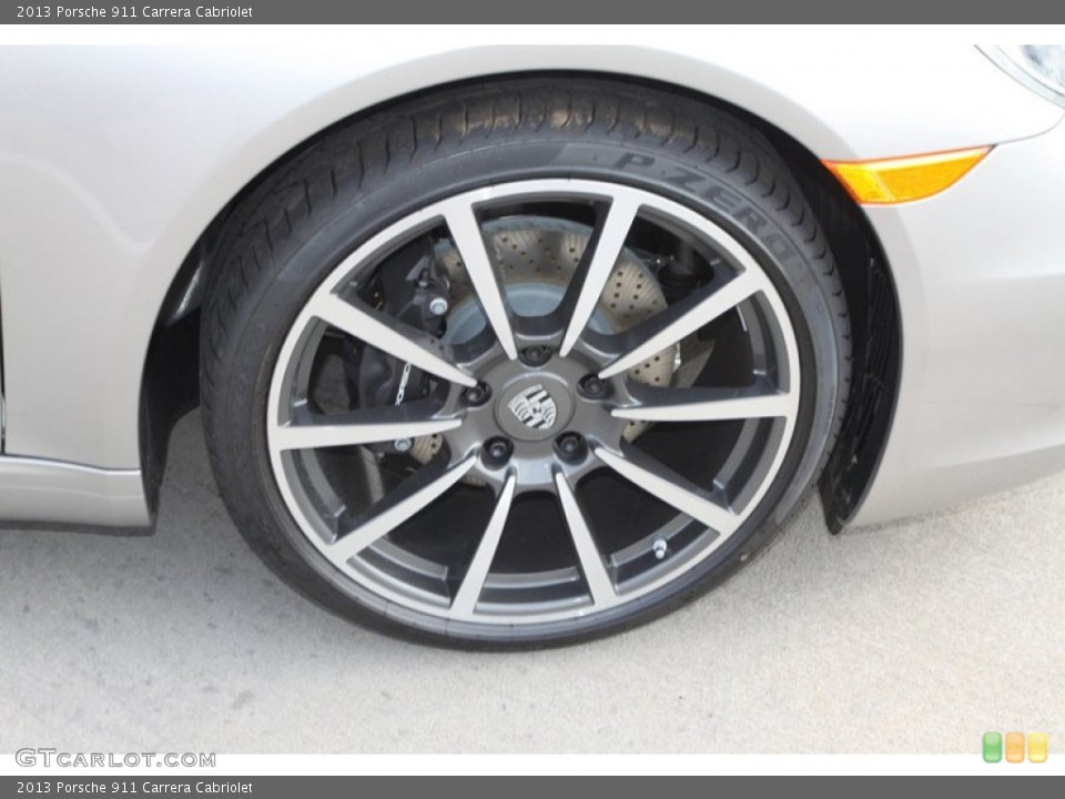 2013 Porsche 911 Carrera Cabriolet Wheel and Tire Photo #76470737