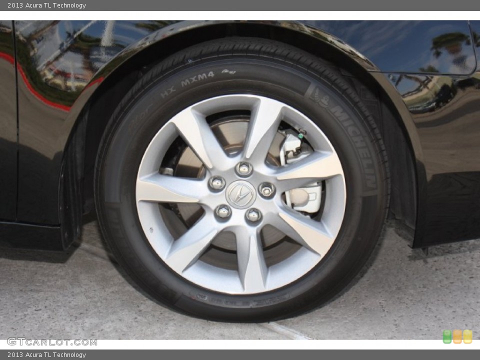 2013 Acura TL Technology Wheel and Tire Photo #76470983