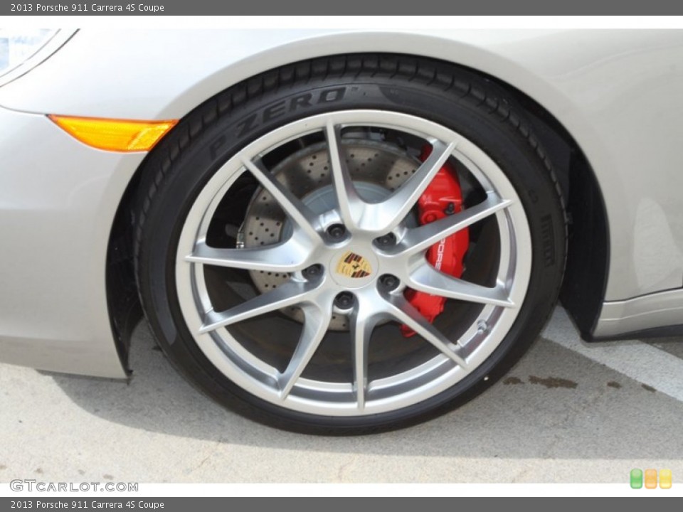 2013 Porsche 911 Carrera 4S Coupe Wheel and Tire Photo #76471571
