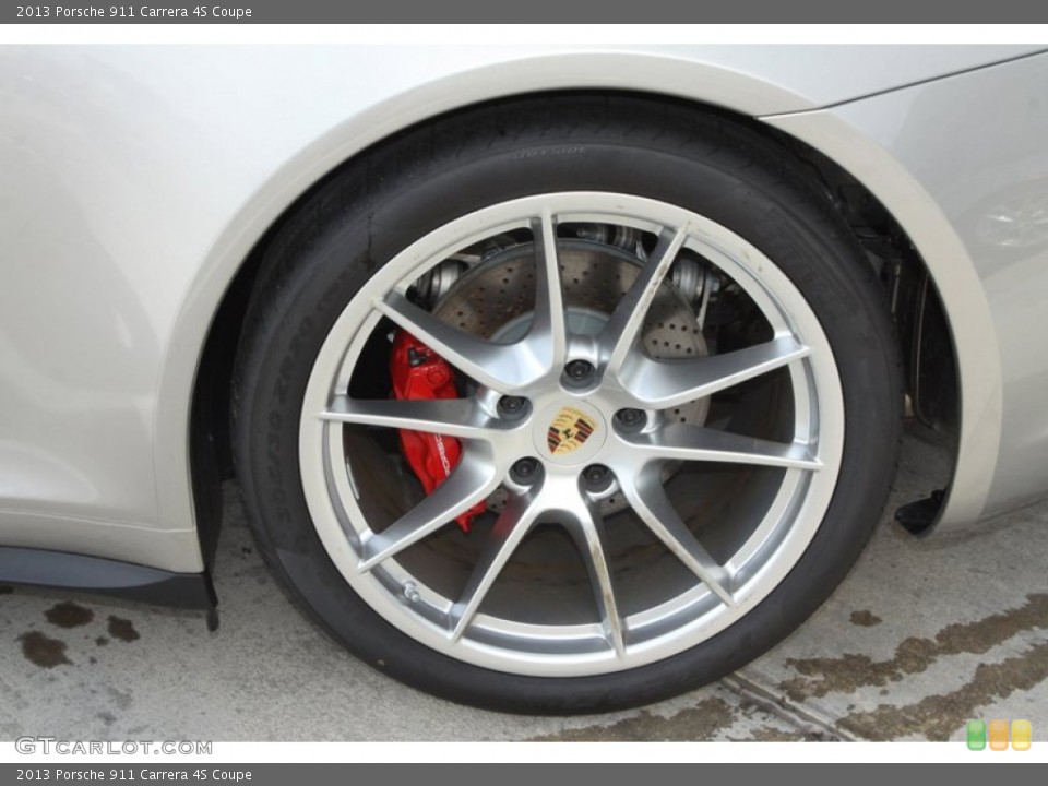 2013 Porsche 911 Carrera 4S Coupe Wheel and Tire Photo #76471586