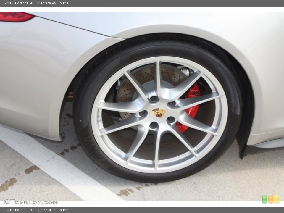2013 Porsche 911 Carrera 4S Coupe Wheel and Tire Photo #76471641