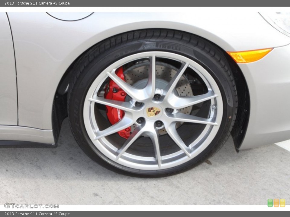 2013 Porsche 911 Carrera 4S Coupe Wheel and Tire Photo #76471661