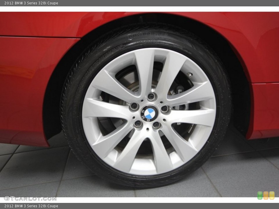 2012 BMW 3 Series 328i Coupe Wheel and Tire Photo #76471832