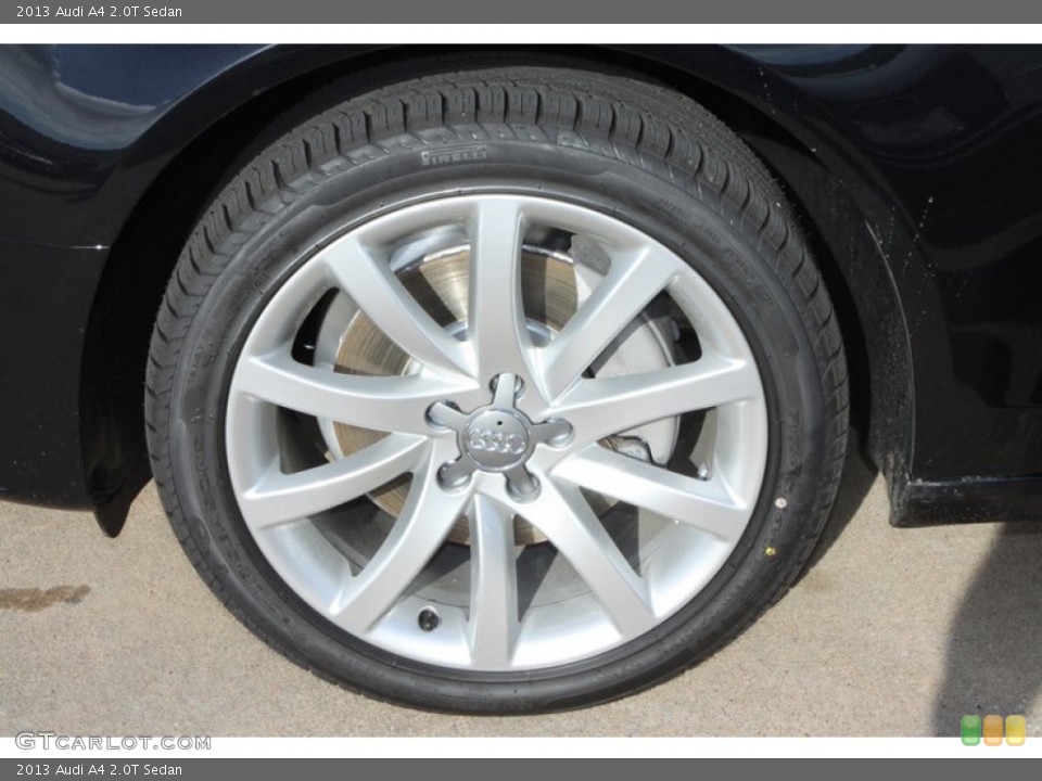 2013 Audi A4 2.0T Sedan Wheel and Tire Photo #76471973