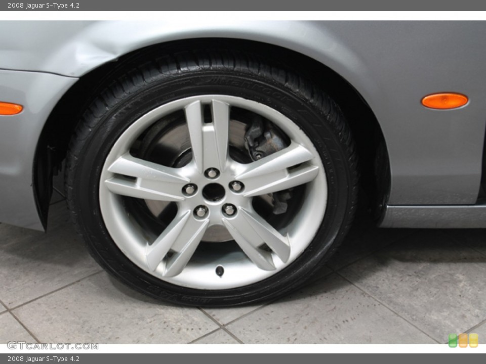2008 Jaguar S-Type 4.2 Wheel and Tire Photo #76476531