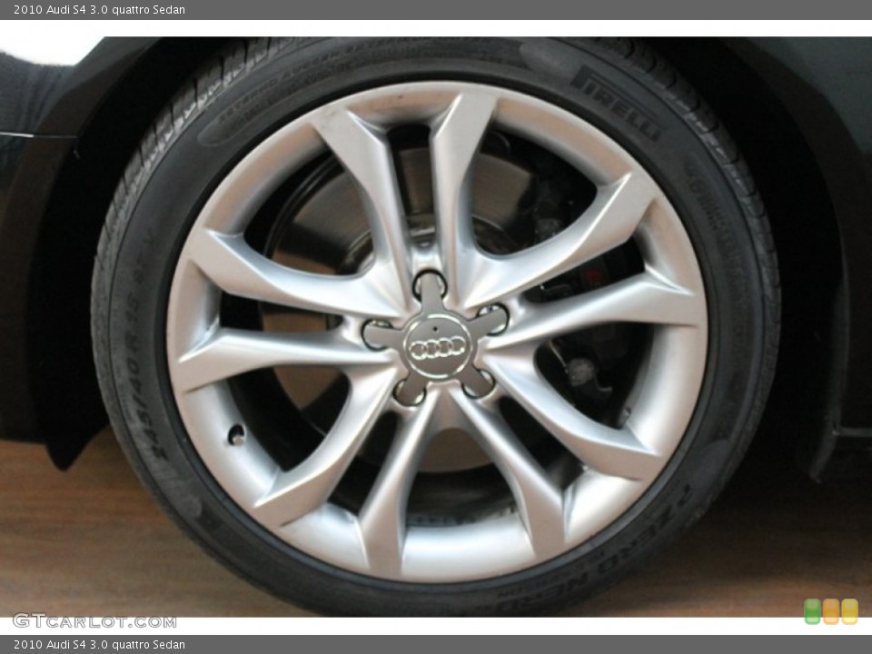 2010 Audi S4 3.0 quattro Sedan Wheel and Tire Photo #76477397