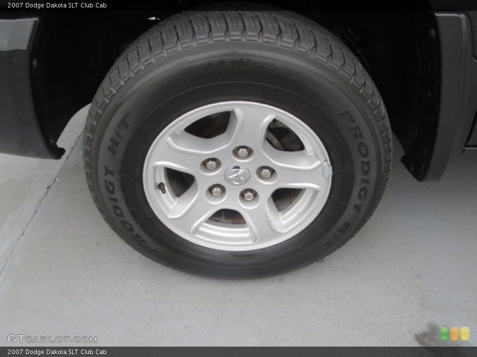 2007 Dodge Dakota SLT Club Cab Wheel and Tire Photo #76479170