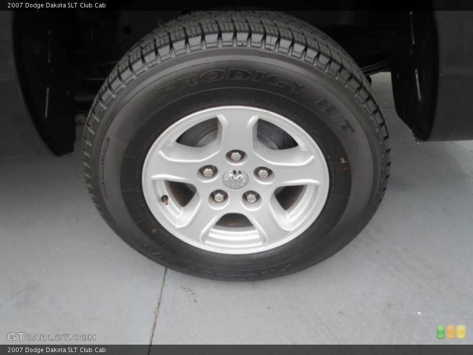 2007 Dodge Dakota SLT Club Cab Wheel and Tire Photo #76479184