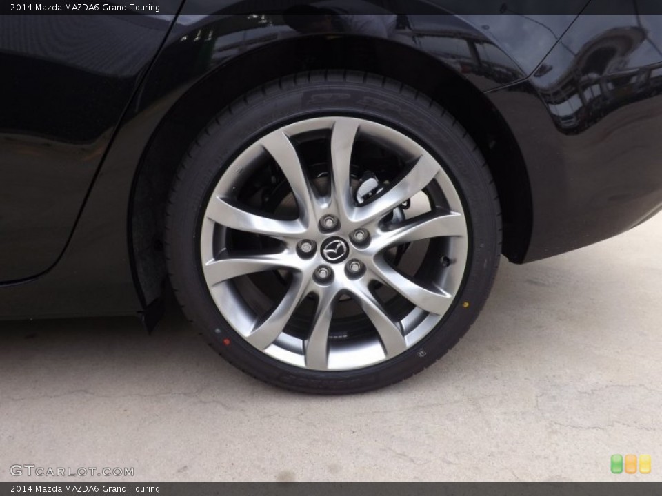 2014 Mazda MAZDA6 Grand Touring Wheel and Tire Photo #76480589