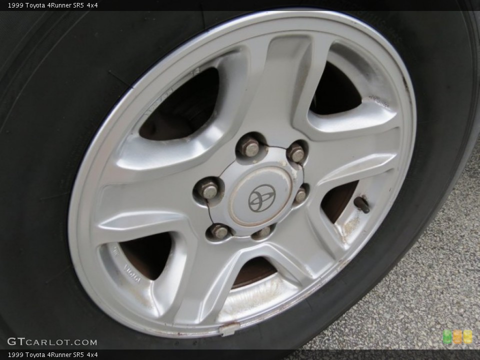 1999 Toyota 4Runner SR5 4x4 Wheel and Tire Photo #76480955