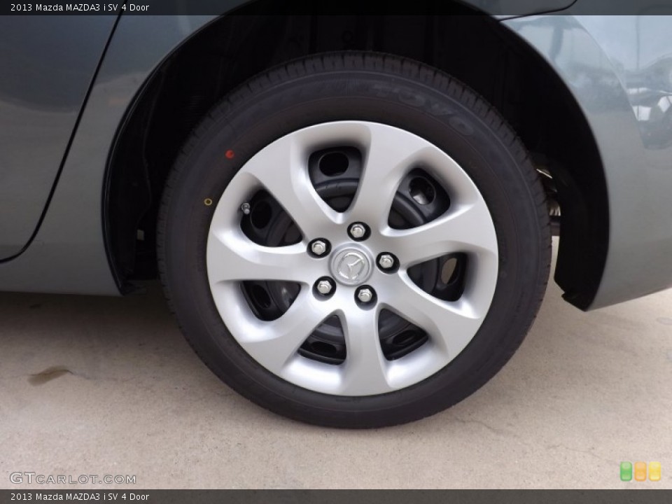 2013 Mazda MAZDA3 i SV 4 Door Wheel and Tire Photo #76481156