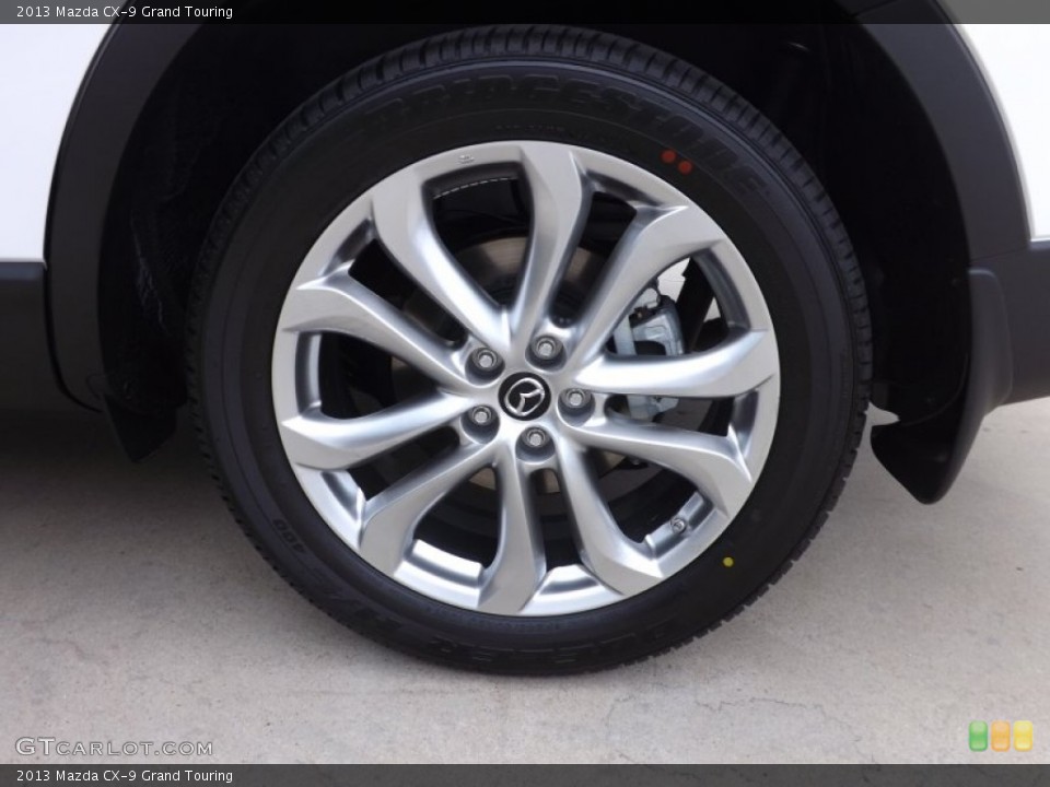 2013 Mazda CX-9 Grand Touring Wheel and Tire Photo #76481581