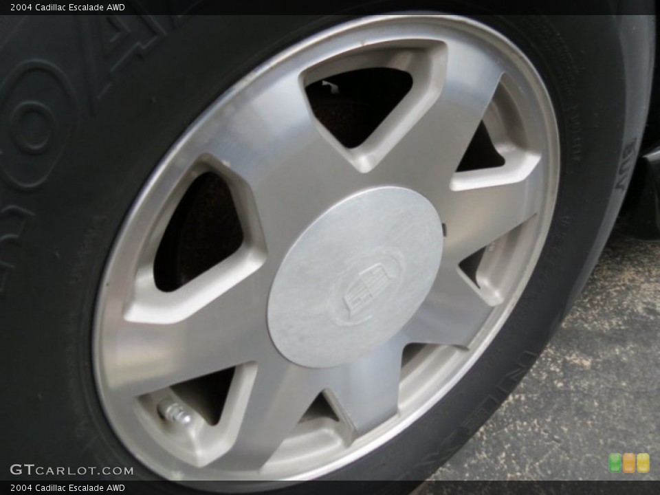 2004 Cadillac Escalade AWD Wheel and Tire Photo #76481684