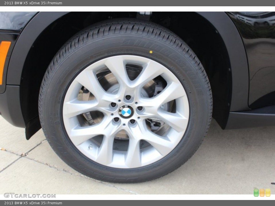 2013 BMW X5 xDrive 35i Premium Wheel and Tire Photo #76491377