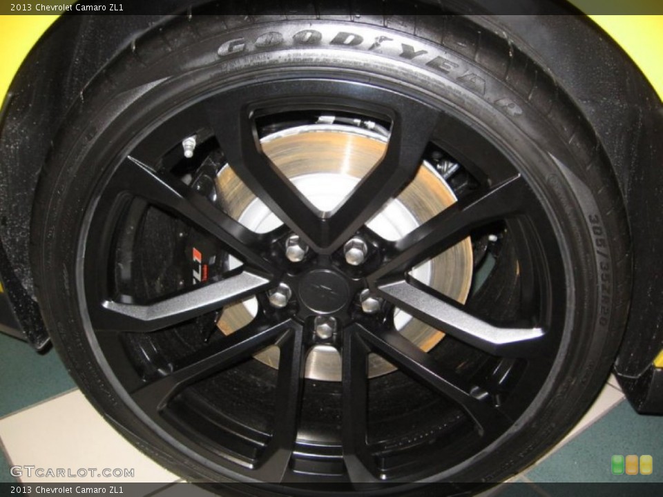 2013 Chevrolet Camaro ZL1 Wheel and Tire Photo #76500749