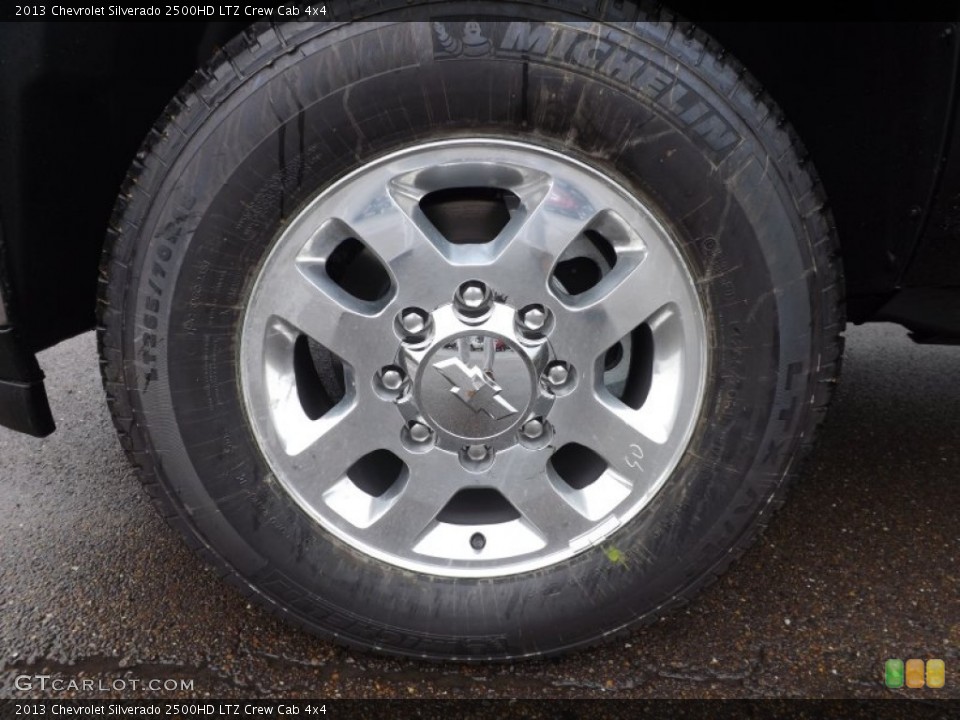 2013 Chevrolet Silverado 2500HD LTZ Crew Cab 4x4 Wheel and Tire Photo #76510139
