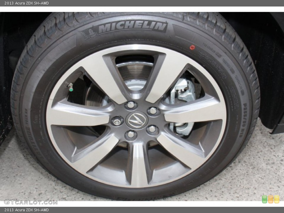 2013 Acura ZDX SH-AWD Wheel and Tire Photo #76517604