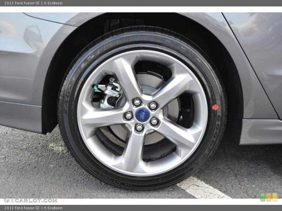 2013 Ford Fusion SE 1.6 EcoBoost Wheel and Tire Photo #76520813