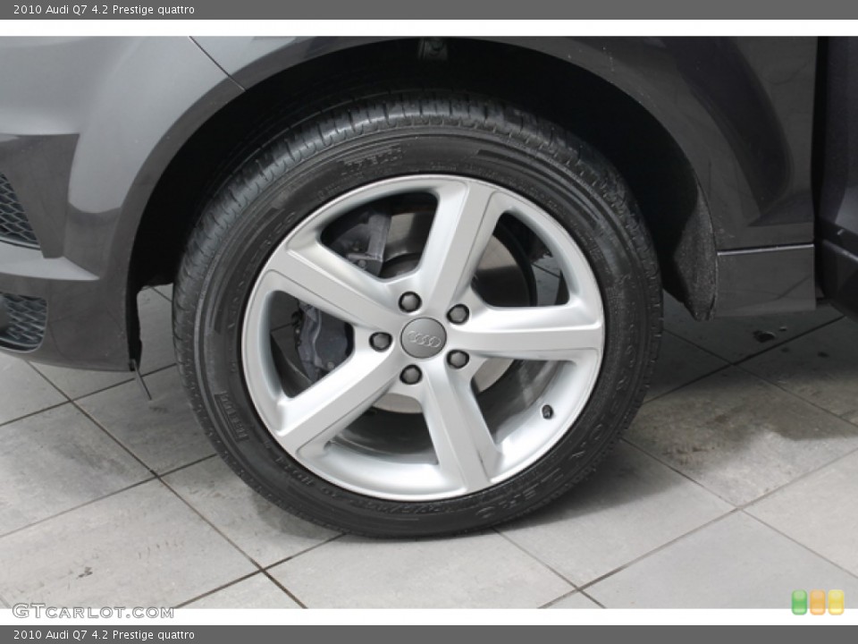 2010 Audi Q7 4.2 Prestige quattro Wheel and Tire Photo #76524908