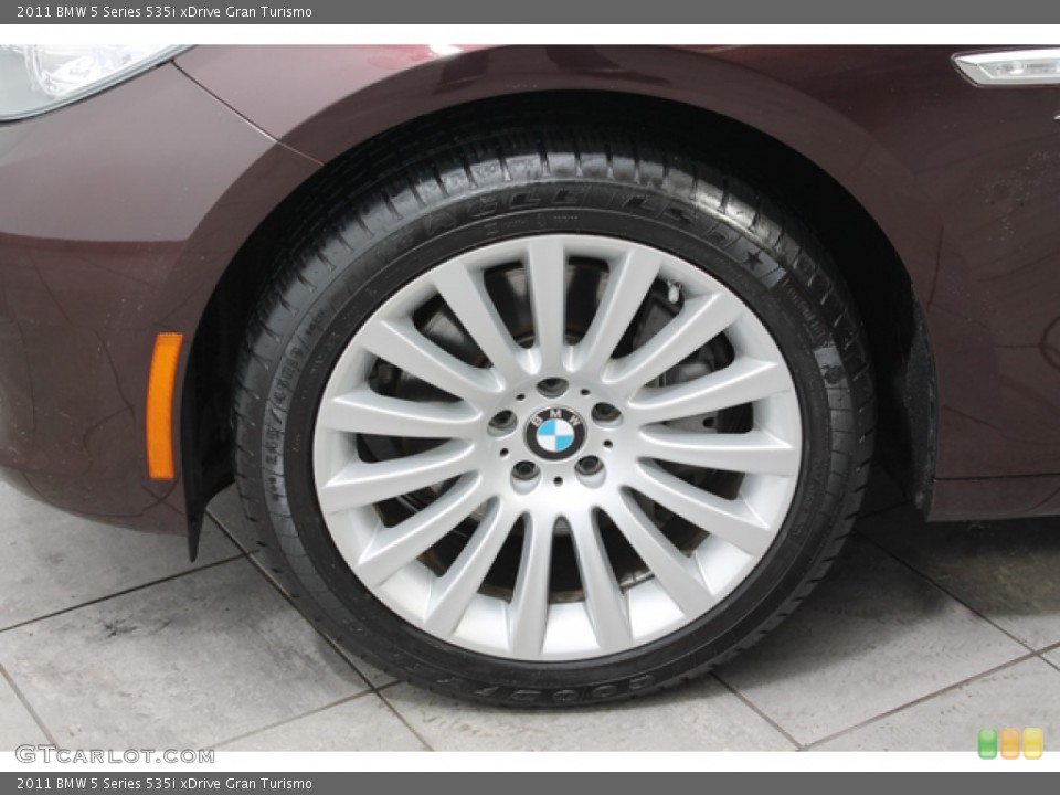 2011 BMW 5 Series 535i xDrive Gran Turismo Wheel and Tire Photo #76525562
