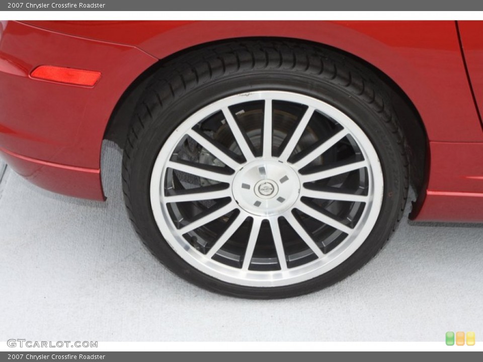 2007 Chrysler Crossfire Roadster Wheel and Tire Photo #76527929