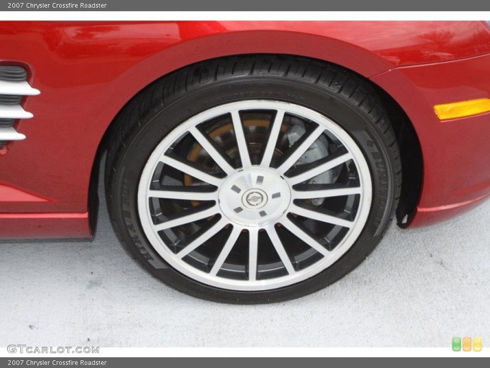 2007 Chrysler Crossfire Roadster Wheel and Tire Photo #76527942
