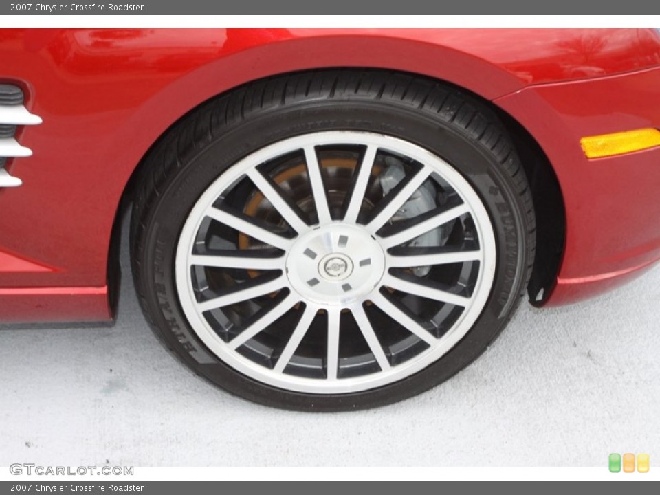 2007 Chrysler Crossfire Roadster Wheel and Tire Photo #76527975