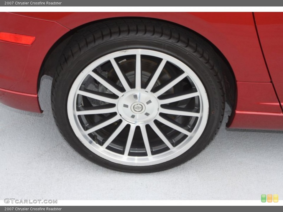 2007 Chrysler Crossfire Roadster Wheel and Tire Photo #76527989