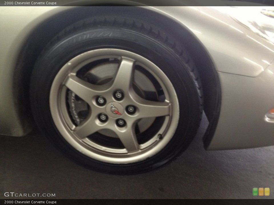 2000 Chevrolet Corvette Coupe Wheel and Tire Photo #76539938