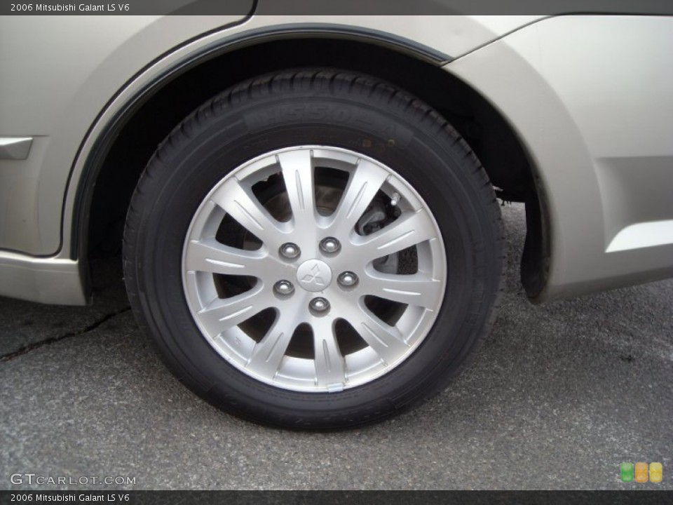 2006 Mitsubishi Galant LS V6 Wheel and Tire Photo #76540782