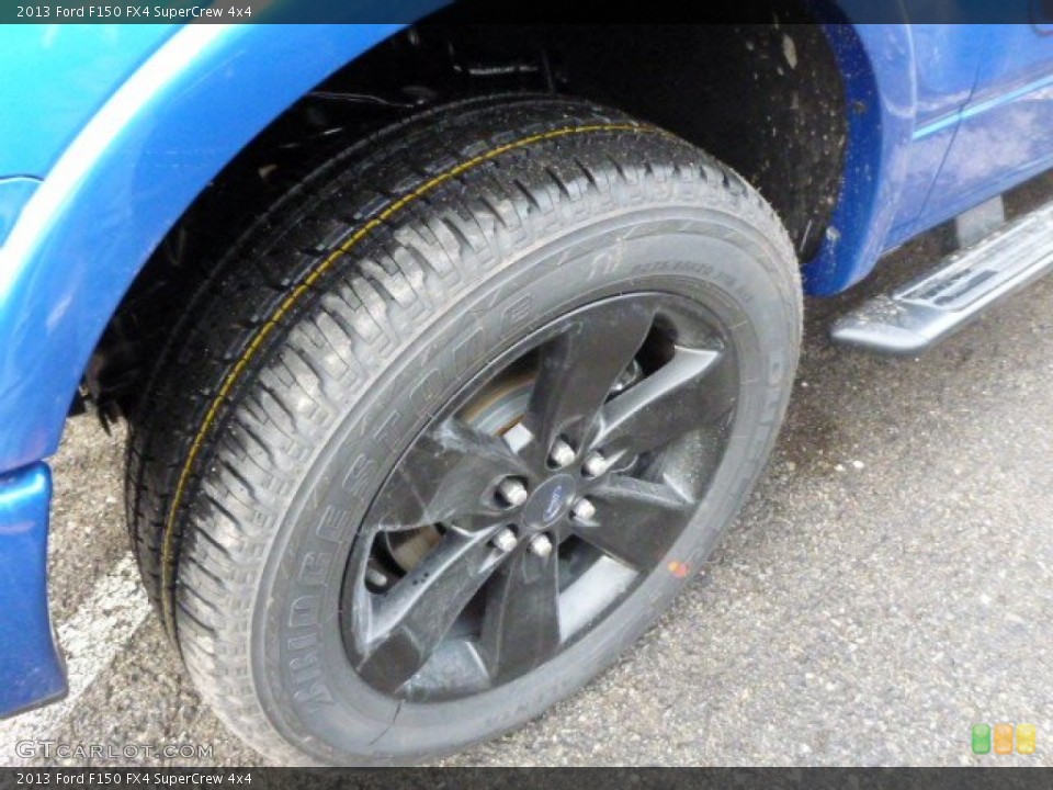 2013 Ford F150 FX4 SuperCrew 4x4 Wheel and Tire Photo #76541651