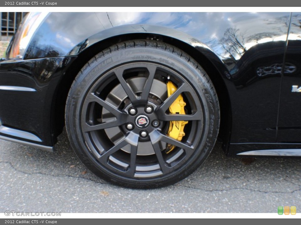 2012 Cadillac CTS -V Coupe Wheel and Tire Photo #76542373
