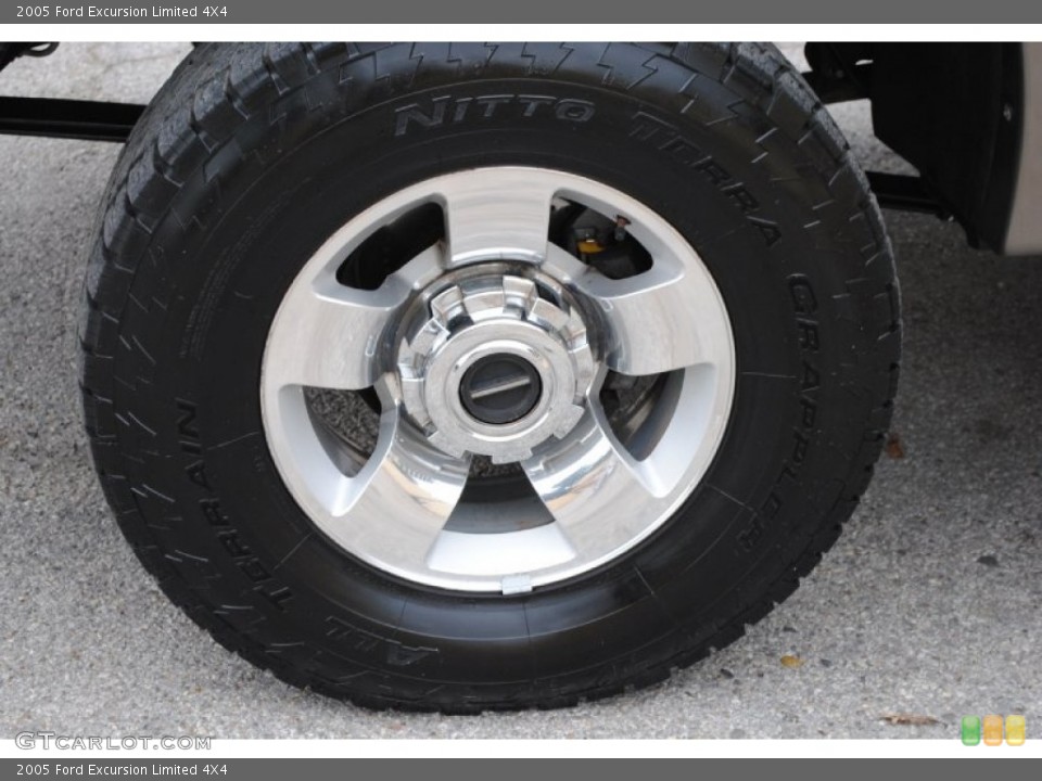 2005 Ford Excursion Limited 4X4 Wheel and Tire Photo #76542845