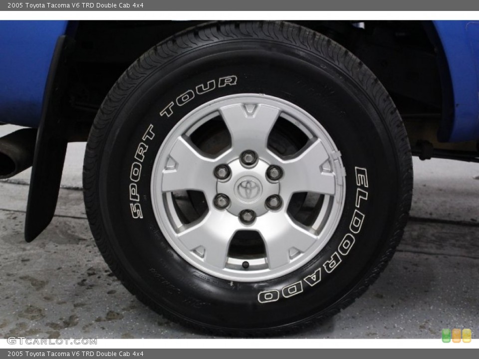 2005 Toyota Tacoma V6 TRD Double Cab 4x4 Wheel and Tire Photo #76545758