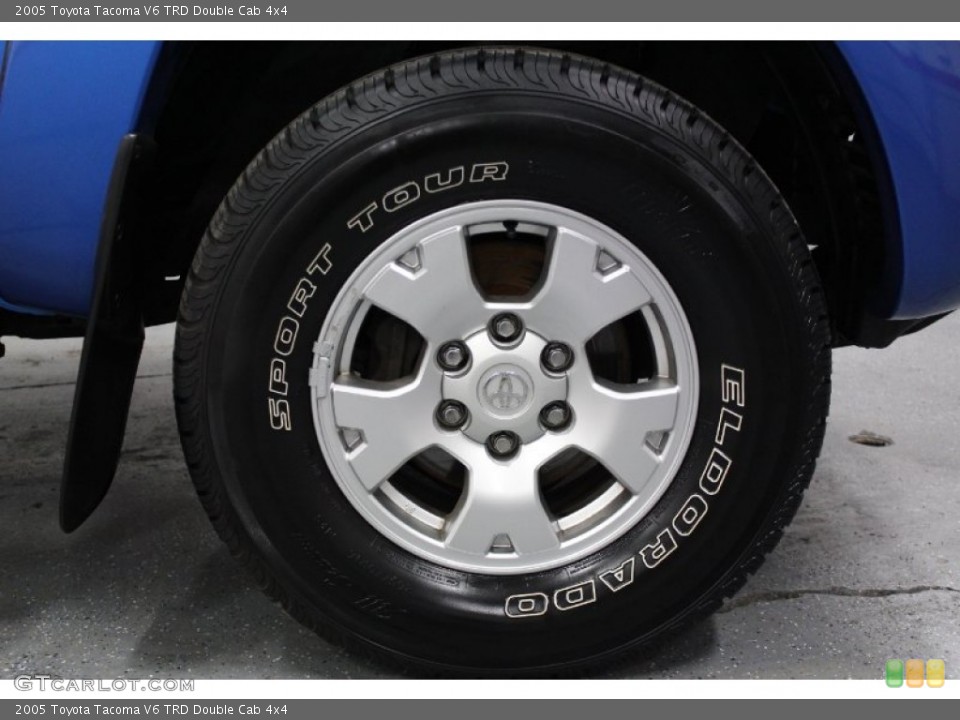 2005 Toyota Tacoma V6 TRD Double Cab 4x4 Wheel and Tire Photo #76545796