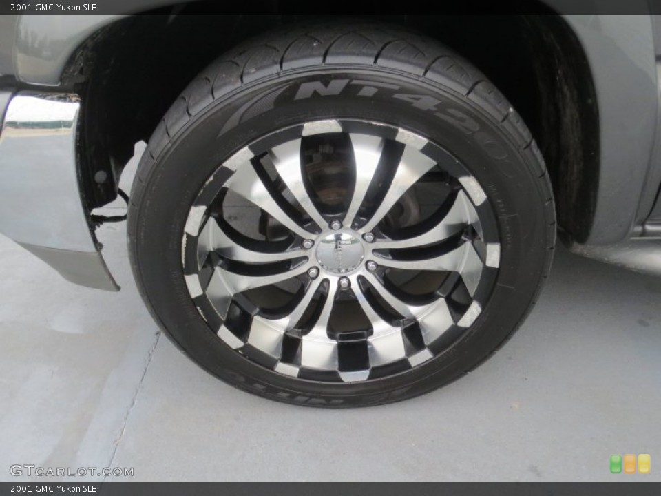 2001 GMC Yukon Custom Wheel and Tire Photo #76558280
