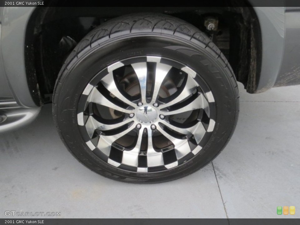 2001 GMC Yukon Custom Wheel and Tire Photo #76558289