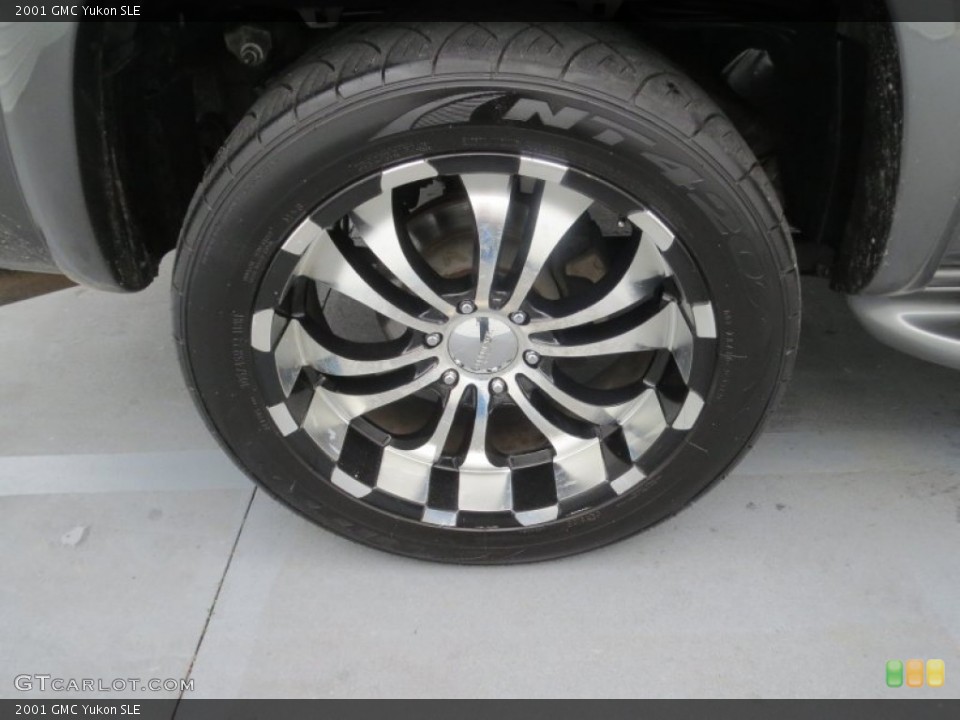 2001 GMC Yukon Custom Wheel and Tire Photo #76558296